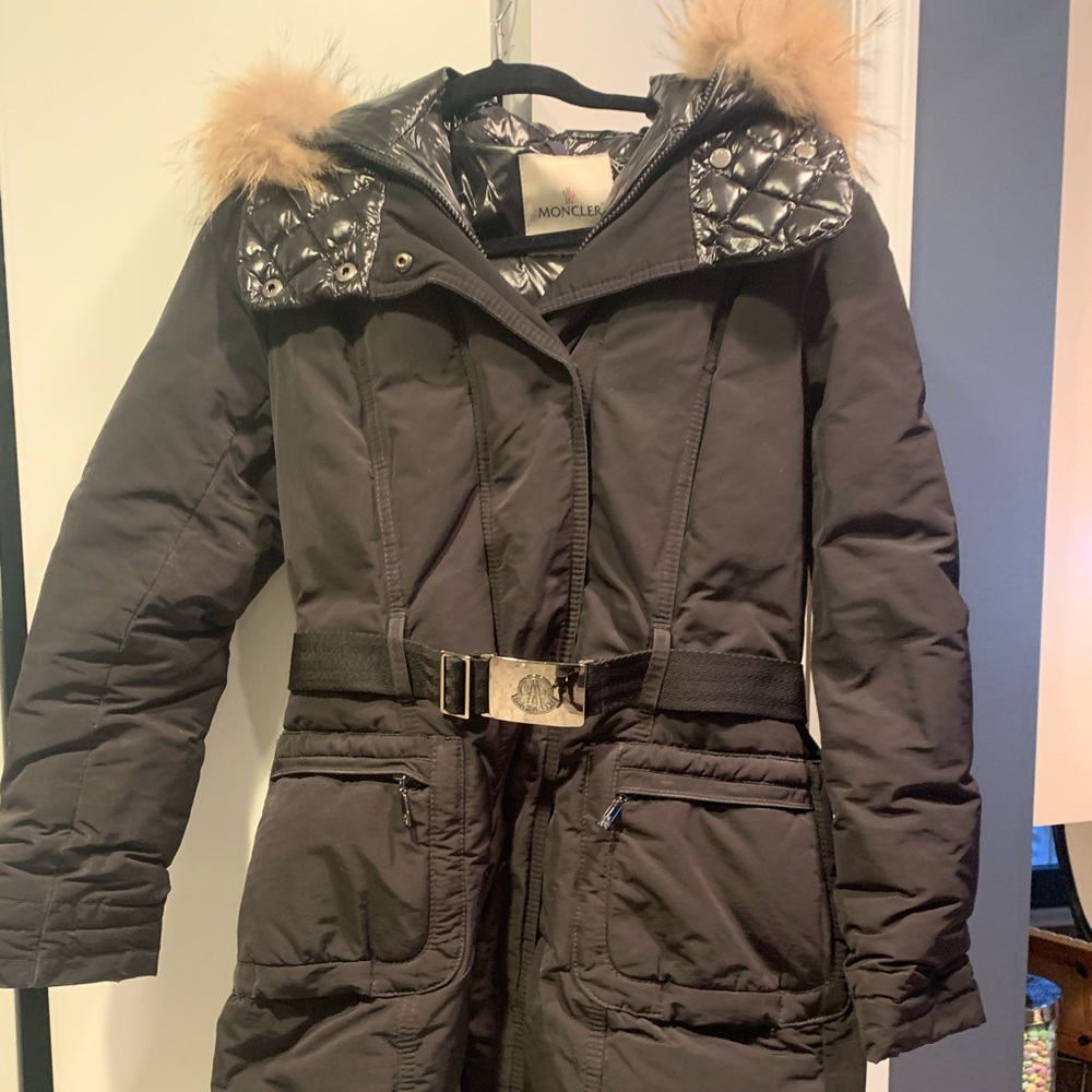 Authentic Moncler Black Winter Jacket - image 1